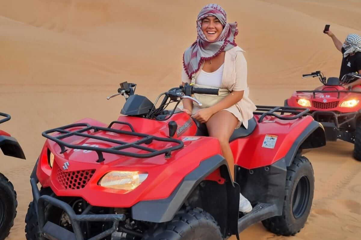 Dubai Desert: Red Dune Safari with Quad Bike, Sandboarding & Camels - Photo 1 of 6